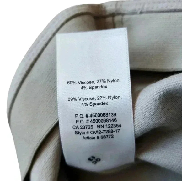 Aritzia Talula Primrose Faux Wrap Mini Skirt Taupe Stretch Y2K 90s Women Small - Picture 7 of 10